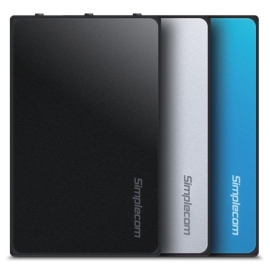 Simplecom SE325 Tool Free 3.5" Sata Hdd To USB 3.0 Hard Drive Enclosure Black SE325-BK