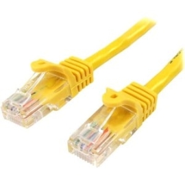 StarTech.com 7m Yellow Cat5e Patch Cable With Snagless RJ45 Connectors - Long Ethernet Cable - 7 M Cat 5e Utp Cable - Make Fast Ethernet Connections With PoE Support - 7m Cat5e Patch Cable / Cat 5 Ethernet Cord / Cat5e Network Cable / Cat5e Utp Cable / L