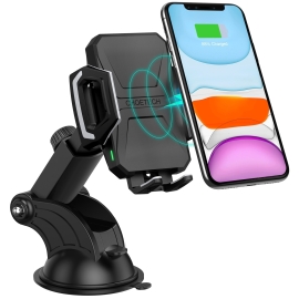 Choetech T521-F 15W Fast Wireless Charging Car Dock ELECHOT521F