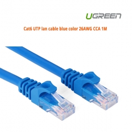 Ugreen Cat6 Utp Lan Cable Blue Color 26awg Cca 15m (11207) Acbugn11207