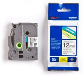 Brother: 12mm Black On White Tze-231 Tape X 8m 003.023.2004
