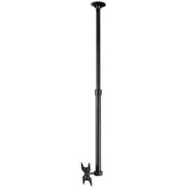 Th-1040-Ctl Long Ceiling Mount - Single Or Dual Displays - Each To 25kg (55lb) 24" To 46" - Long Pole 900mm To 1800mm (35.43" To 70.87") - Black TH-1040-CTL
