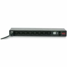 APC NetShelter Switched Rack Pdu, 1U, 1PH, 3.7kW 230V 16A Or 3.3kW 208V 16A, 8 C13 Outlets, C20 Cord AP7921B
