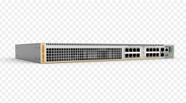 Allied Telesis 16-port 100M/1/2.5/5G PoE++ stackable L3 switch, 2x SFP+ ports and a single fixed power supply, AU Power Cord. AT-x530L-18GHXm-40
