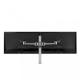 Atdec Dual Swing Arms On Post - Silver Af-at-d-p