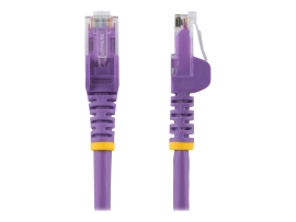 Startech.Com 1M CAT6 Ethernet Cable Purple 650MHZ 100W Snagless Patch Cord, Ltw N6PATC1MPL