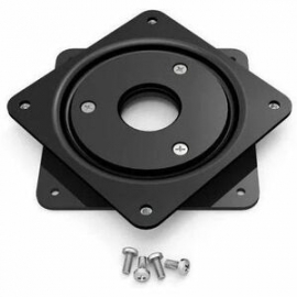 Vesa Rotating Plate Black - Vesa Mount Compatible - Steel VRP-B