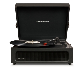 Crosley Voyager Black - Bluetooth Portable Turntable CRIW8017B-BK4