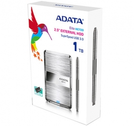 Adata 1tb Dashdrive Elite He720 8.9mm Ultra Slim Usb 3.0 Portable External Hard Drive