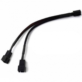 Astrotek Fan Power Cable 18cm - 2x3pin Male To 3 Pins Female At-fan-3pin