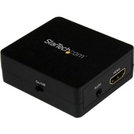 StarTech.com Signal Extractor - Functions: Audio Extraction - 1920 X 1080 - Full Hd - HDMI - USB - Audio Line Out - 1 Each HD2A