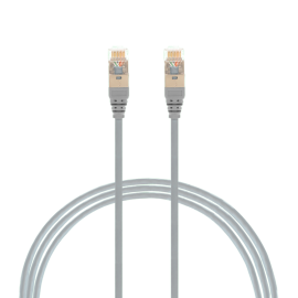 1.5m CAT6A RJ45 S/Ftp Thin Lszh 30 Awg Network Cable | Grey 004.300.7004