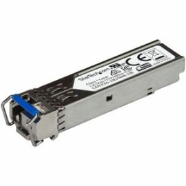 StarTech.com Juniper Sfp-Ge40Kt13R15 Compatible Sfp Module - 1000Base-Bx-U - 1 GbE Gigabit Ethernet BiDi Fiber (Smf) - Juniper Sfp-Ge40Kt13R15 Compatible Transceiver - 1000Base-Bx Wdm Sfp+ (1 Gbps) - 1 Gigabit BiDi Module - 1310nmTx/1550nmRx Single Mode