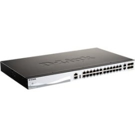 D-Link Dgs-3130 Dgs-3130-30Ps 26 Ports Manageable Ethernet Switch - Gigabit Ethernet - 1000Base-T - 3 Layer Supported - Modular - Optical Fiber, Twisted Pair DGS-3130-30PS
