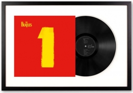 Vinyl Album Art Framed The Beatles - 1 - Double UM-4756790-FD