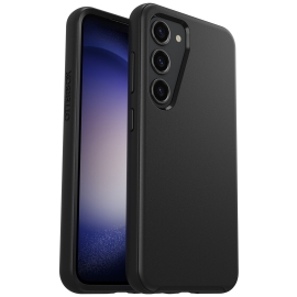 OtterBox Symmetry Samsung Galaxy S23 5G (6.1") Case Black - (77-91135), Antimicrobial, Drop+ 3X Military Standard, Raised Edges, 7 Years Warranty 77-91135