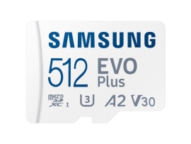Samsung Mb-Mc512Sa 512GB Evo Plus + Adapter MicroSDXC FFCSAMMBMC512SA