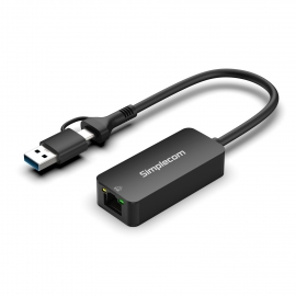 Simplecom NU405C SuperSpeed Usb-c And Usb-a To 2.5G Ethernet Network Adapter 2.5Gbps LAN NU405C