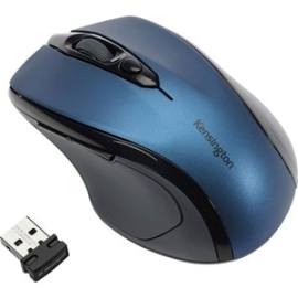 Pro Fit Wireless Mid-Size USB Mouse - Blue 72421