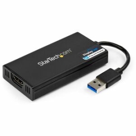 StarTech.com USB 3.0 To HDMI Adapter, 4K 30Hz UHD, USB To HDMI Display Adapter, External Video/Graphics Card For Mac & Windows - USB 3.2 5Gbps To HDMI Adapter Connects Your USB-A Computer To An HDMI Monitor - Extend Your Desktop By Adding An HDMI Display