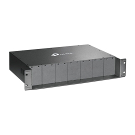 TP-Link | MC1400 | Omada 14 Slot Unmanaged Media Converter Chassis, 2RU Rackmount 006.016.0042