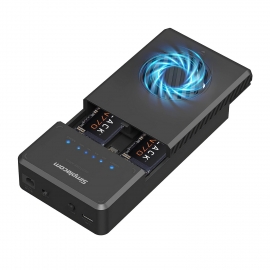 Simplecom SD560 Dual Bay NVMe M.2 SSD Enclosure Offline Clone Docking Station USB 3.2 Gen2 10Gbps SD560