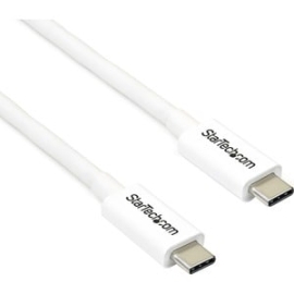 StarTech.com 6.6ft (2m) Thunderbolt 3 Cable, 20Gbps, 100W Pd, 4K Video, Thunderbolt-Certified, Compatible W/ TB4/USB 3.2/DisplayPort - 6.6ft (2m) Passive Thunderbolt 3 Cable - Delivers Consistent 20 Gbps Performance - Compatible With TB4, USB4/USB-C - 4K
