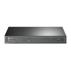 TP-Link SG2008 JetStream 8-Port Gigabit Smart Switch Port: 8× Gigabit RJ45 Ports: Desktop Steel Case, Static Routing,Omada SG2008