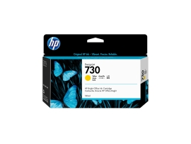 HP 730 130-Ml Yellow Designjet Ink Cartridge - T1700 / New Sd Pro Mfp / T1600 / T2600 HP730130YW