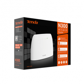 TENDA N300 Wi-Fi 4G LTE Router (4G03)