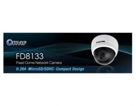 Vivotek Fd8133 Real-time H.264 Microsd/ Sdhc Card Compact Design Network Camera, 1/ 4" Cmos Sensor