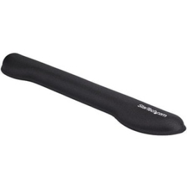 StarTech.com Foam Keyboard Wrist Rest - Ergonomic Wrist Support - Padded Keyboard Desk Cushion For Typing - Black Computer Hand & Arm Rest - 25.4 Mm X 71.9 Mm X 459.7 Mm Dimension - Black - Plastic, Foam, Mesh Fabric, Gel - Anti-slip - 1 Each WRSTRST