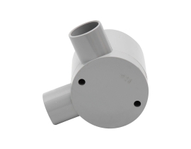 4C | Deep Junction Box 20mm 2 Way Right Angle - 10 Pack 040.040.0392