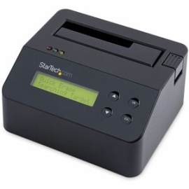 StarTech.com Single Bay SSD/Hdd Hard Drive Eraser, 2.5"/3.5" , Standalone Wiper, Disk Sanitizer, Hardware Wiper Erasing Tool, NIST/DoD/TAA - StarTech.com Single Bay Hard Drive Eraser/Wiper; Standalone Hdd/SSD Disk Sanitizer; Quick Erase, Single/3/7 Pass