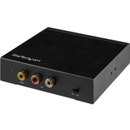 StarTech.com Signal Converter - Convert An HDMI Signal To Rca Composite Video- Supporting Multiple Hd And Pc Input Resolutions, This Composite Converter Works With Almost Any Source Device- Plug-and-play Installation Makes This Adapter Easy To Integrate