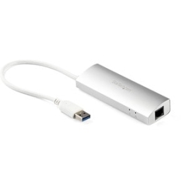 StarTech.com 3-Port USB Hub With Ethernet, USB-A Ports, Gigabit Ethernet/GbE, USB 5Gbps, Bus-Powered, Portable Laptop USB 3.0 Hub - Bus-powered USB 3.2 Gen 1 (5Gbps) Expansion Hub - USB-A To 3-port USB-A Hub - Nic Adapter For Wired Ethernet To A Laptop /
