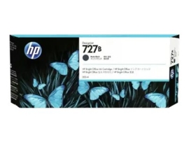 HP 727B 300ML Matte Black Designjet Ink - T920 / T930 / T1500 / T1530 / T2500 / T2530 3WX19A