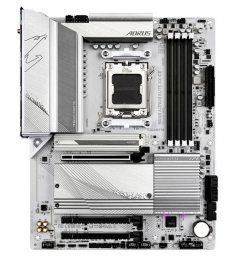 Gigabyte B650 AORUS ELITE AX ICE AMD B650 AM5 ATX Motherboard 4x DDR5~192GB,3x PCIe x16, 3x M.2, 4x SATA 6, 2x USB 3.2, 1x USB-C, 2x USB 2.0 B650 AORUS ELITE AX ICE