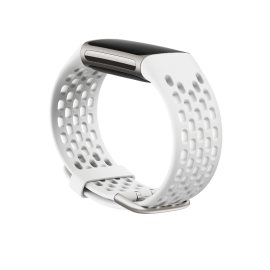 FITBIT CHARGE 5,SPORT BAND,FROST WHITE,SMALL BNDCHAR5-SP-WHT-S(FB181SBWTS)