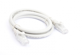 8ware Cat 6a Utp Ethernet Cable Snagless   - 1m (100cm) Grey Pl6a-1gry