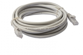 8ware Cat 6a Utp Ethernet Cable Snagless   - 5m Grey Pl6a-5gry