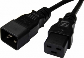 8Ware Power Cable Extension 2M Iec-C19 To Iec-C20 Male To Female Rc-3084-020