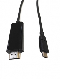 8Ware Usb Type-C To Hdmi Cable 2M Male To Male Black ~Cbat-Usbchdmi-2 Rc-3Usbhdmi-2
