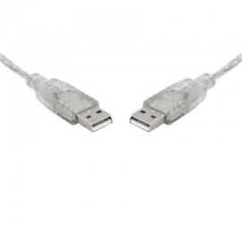 8ware Usb 2.0 Cable Type A To A M/ M Transparent 2m Uc-2002aa