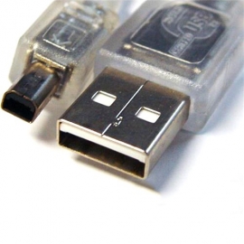 8ware Usb 2.0 Certified Cable A-b 4 Pin Mini 3m Uc-2403abn