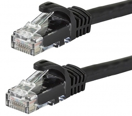 Astrotek Cat6 Cable 3m - Black Color Premium Rj45 Ethernet Network Lan Utp Patch Cord 26awg-cca