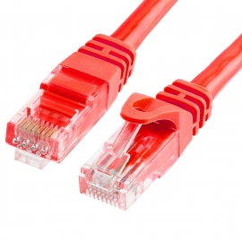 Astrotek Cat6 Cable 50cm - Red Color Premium Rj45 Ethernet Network Lan Utp Patch Cord 26awg-cca