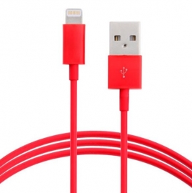 Astrotek 1m Usb Lightning Data Sync Charger Red Color Cable For Iphone 6s 6 Plus 5 5s Ipad Air