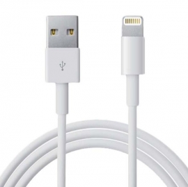 Astrotek 1m Usb Lightning Data Sync Charger White Color Cable For Iphone 6s 6 Plus 5 5s Ipad Air