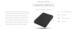 Toshiba 1Tb Canvio Basics Portable Hard Drive Storage. 3 Years Warranty (New Hdtb410Ak3Aa) Hdtb410Ak3Aa